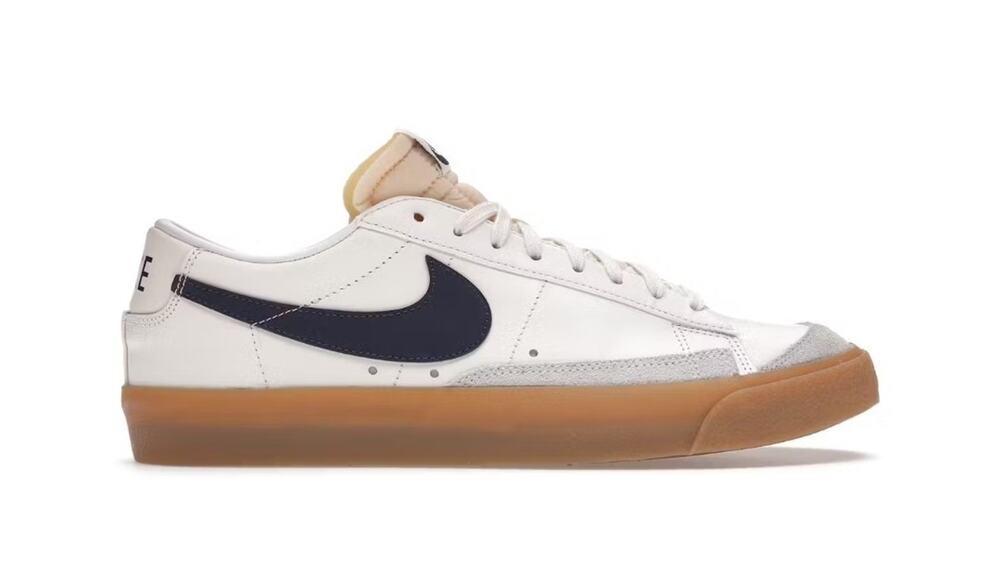 Nike Mens Blazer Low 77 Vintage DM8334-100 White Lace-Up Sneaker Shoes Size 10